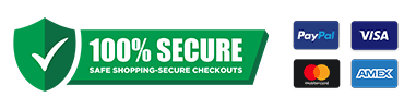 Guaranteed Secure Checkout - SSL Encrypted